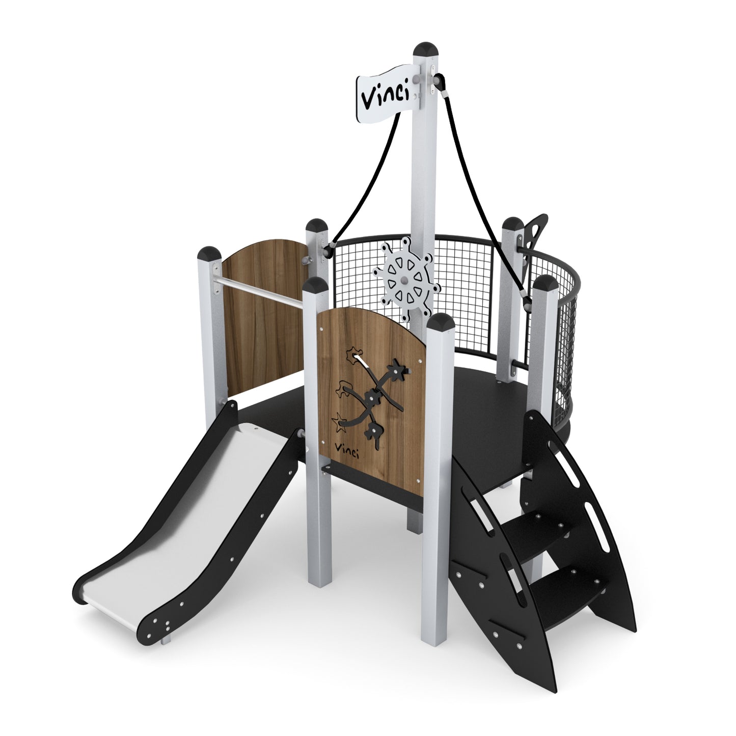 Minisweet - Spiel- und Rutschenturm für Kinder von 1 - 8 Jahren