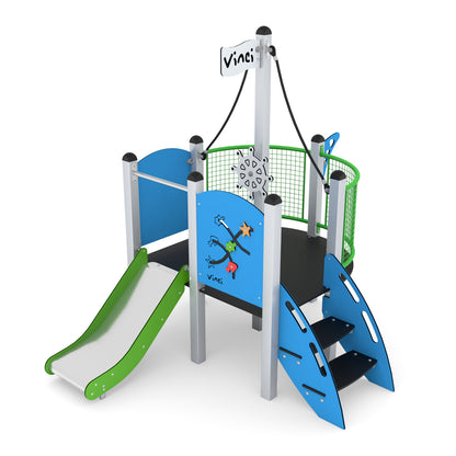 Minisweet - Spiel- und Rutschenturm für Kinder von 1 - 8 Jahren