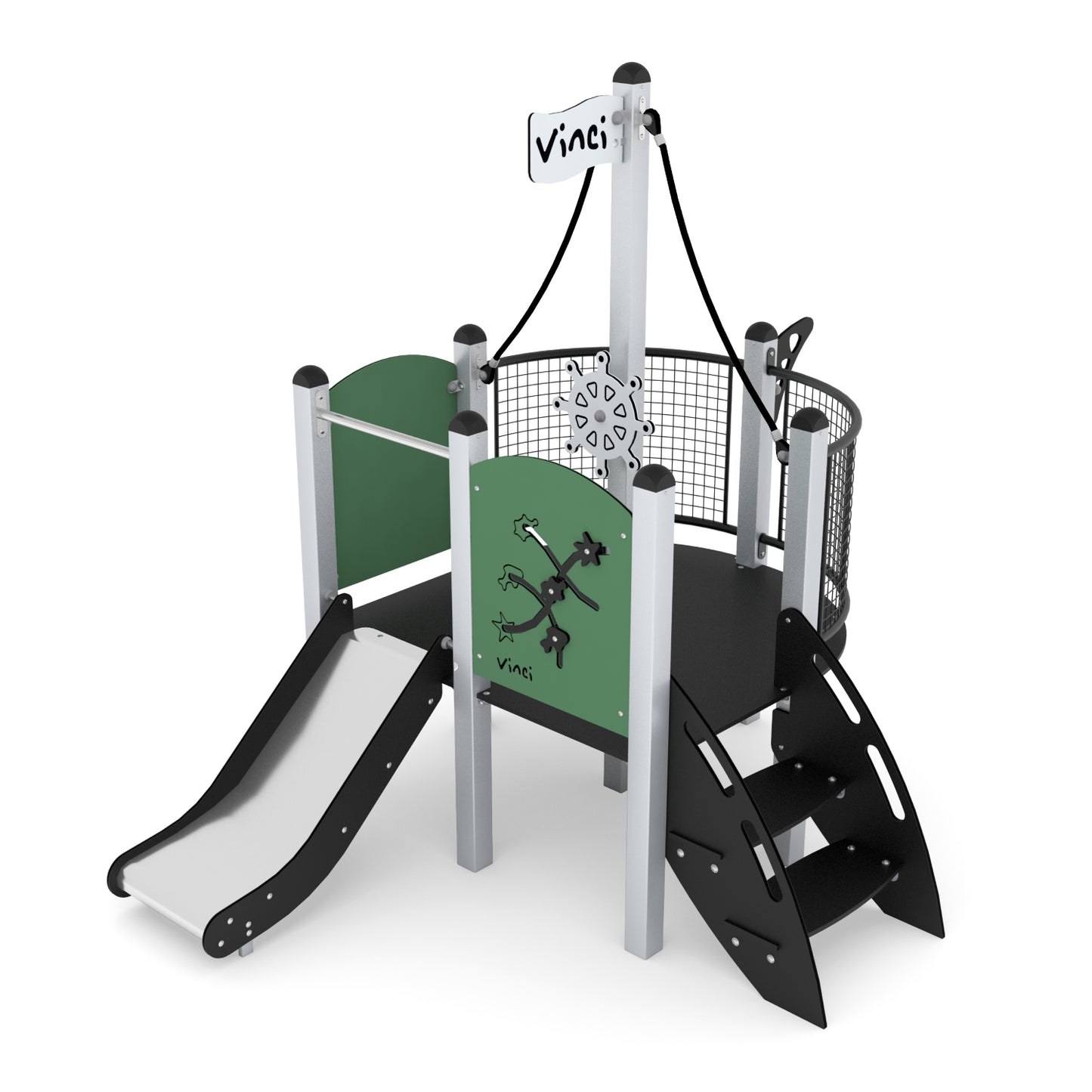 Minisweet - Spiel- und Rutschenturm für Kinder von 1 - 8 Jahren