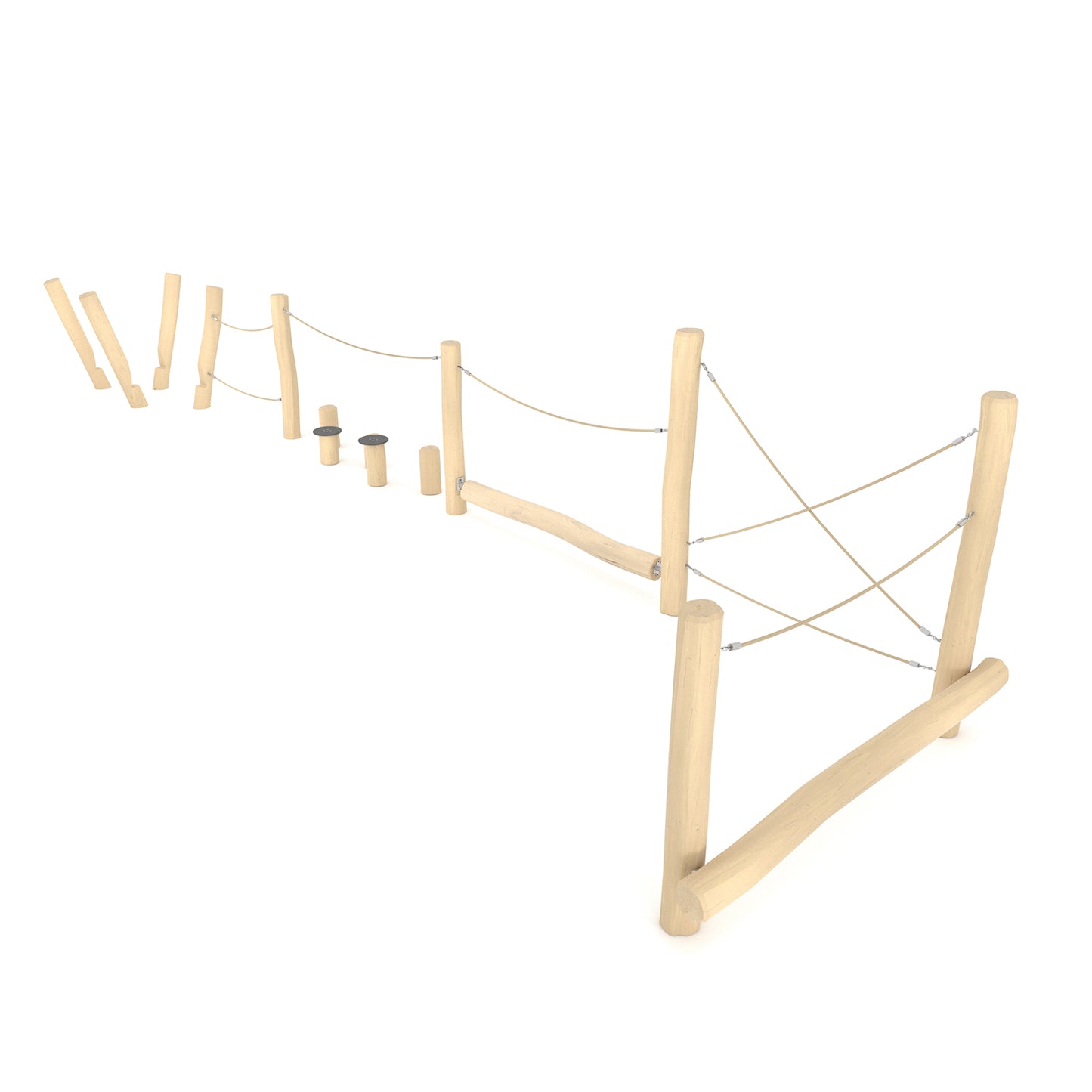 Kletter- und Balancierlandschaft Robinie